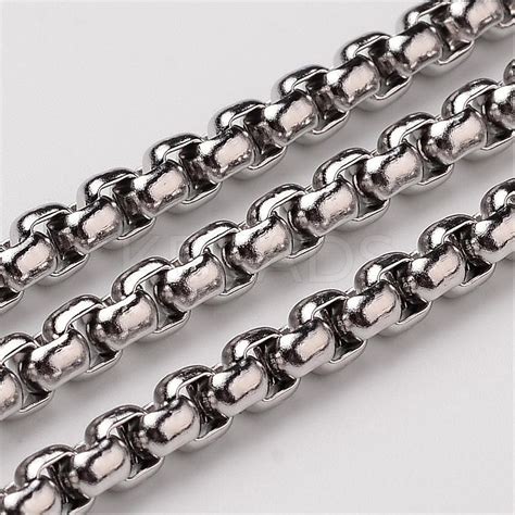 stainless steel jewelry box stop chain|Shop Box Chains .